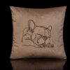 dekoratyvinė pagalvėlė pagalvėlės siuvinėta pagalvėlė pagalvėlės su šunimis dekoratyvinė pagalvėlė su gyvūnais išskirtinio dizaino pagalvėlės
