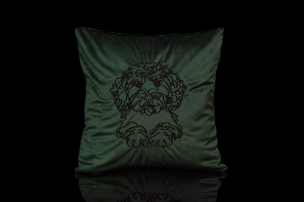 dekoratyvinė pagalvėlė pagalvėlės siuvinėta pagalvėlė pagalvėlės su šunimis dekoratyvinė pagalvėlė su gyvūnais išskirtinio dizaino pagalvėlės