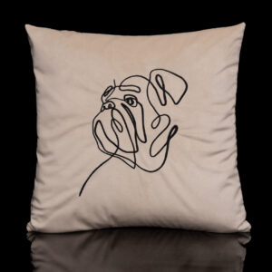dekoratyvinė pagalvėlė pagalvėlės siuvinėta pagalvėlė pagalvėlės su šunimis dekoratyvinė pagalvėlė su gyvūnais išskirtinio dizaino pagalvėlės