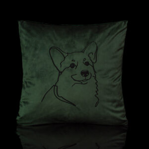 GUSTAS SALDYS dekoratyvinė pagalvėlė pagalvėlės siuvinėta pagalvėlė pagalvėlės su šunimis dekoratyvinė pagalvėlė su gyvūnais išskirtinio dizaino pagalvėlės